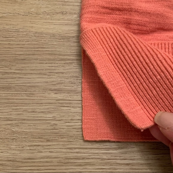 Loft Tasseled Tie Neck Tunic Sweater Size M - Picture 5 of 8